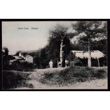 CORRIENTES SANTO TOME PAISAJE ANTIGUA TARJETA POSTAL